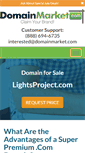 Mobile Screenshot of lightsproject.com